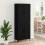VidaXL vidaXL Highboard 2 pcs Black Oak Engineered Wood 4