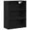 VidaXL vidaXL Highboard 2 pcs Black Oak Engineered Wood 3