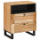VidaXL vidaXL Bedside Cabinet Natural 50 x 33 x 62 cm Solid Mango Wood 1