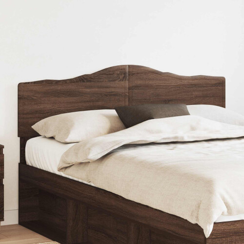 VidaXL vidaXL Headboard Brown Oak Engineered wood