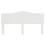 VidaXL vidaXL Headboard Gloss White Engineered wood 3