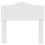 VidaXL vidaXL Headboard White Engineered wood 4