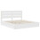 VidaXL vidaXL Storage Bed with Headboard White 180 x 200 cm Engineered Wood 3