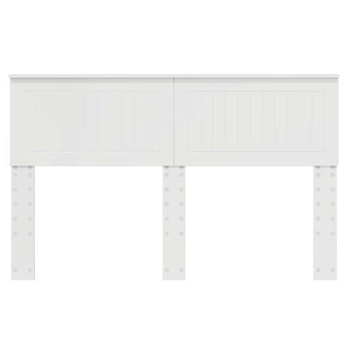 VidaXL vidaXL Headboard Gloss White Engineered wood 2