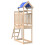 VidaXL vidaXL Play Tower Brown 52.5 x 110.5 x 215 cm Solid Pine Wood 2