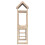 VidaXL vidaXL Play Tower Brown 52.5 x 110.5 x 215 cm Solid Pine Wood 3