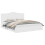 VidaXL vidaXL Storage Bed with Headboard White 180 x 200 cm Engineered Wood 2