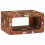 VidaXL vidaXL Bedside Table 2 pcs Brown 45 x 30 x 24 cm Solid Reclaim Wood 3