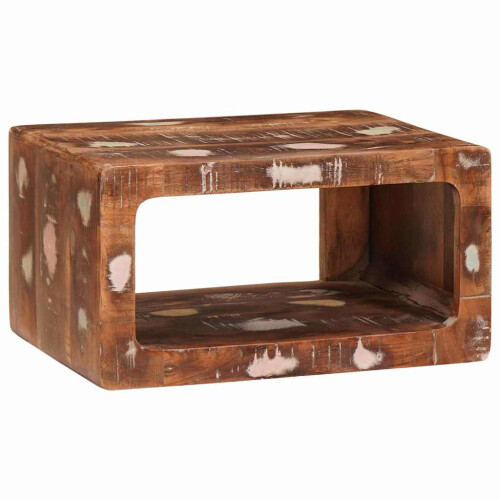 VidaXL vidaXL Bedside Table 2 pcs Brown 45 x 30 x 24 cm Solid Reclaim Wood 2
