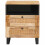 VidaXL vidaXL Bedside Cabinet Natural 50 x 33 x 62 cm Solid Mango Wood 3