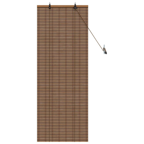 VidaXL vidaXL Roller Blind Brown 70 x 160 cm Bamboo 2