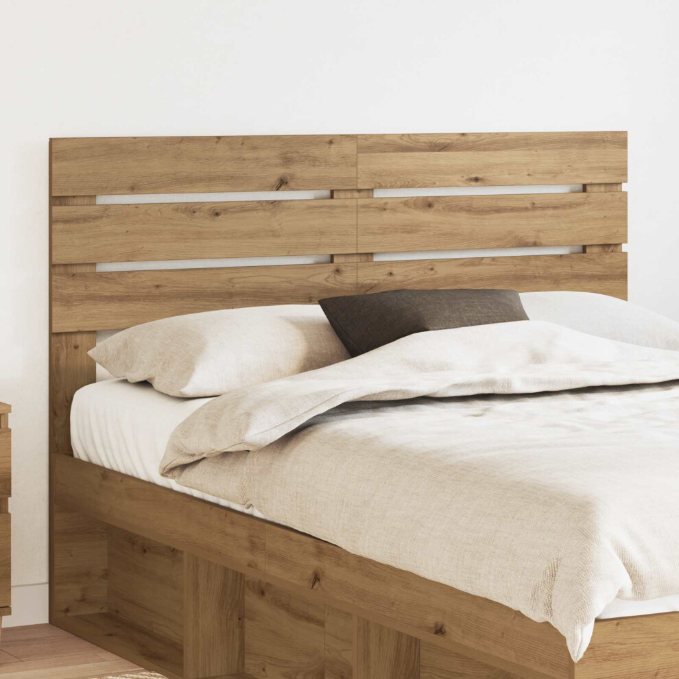 Vidaxl Headboard Artisan Oak Engineered Wood