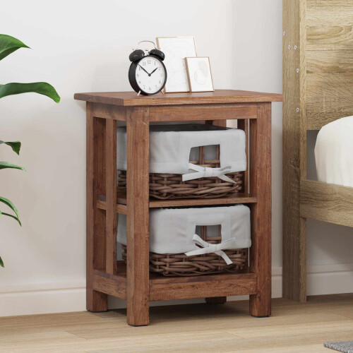 VidaXL vidaXL Side Table Brown 38 x 28 x 50 cm Solid Mahogany wood