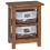 VidaXL vidaXL Side Table Brown 38 x 28 x 50 cm Solid Mahogany wood 2