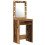 VidaXL vidaXL Dressing Table 2 pcs Brown 50 x 41 x 135 cm Engineered wood 3