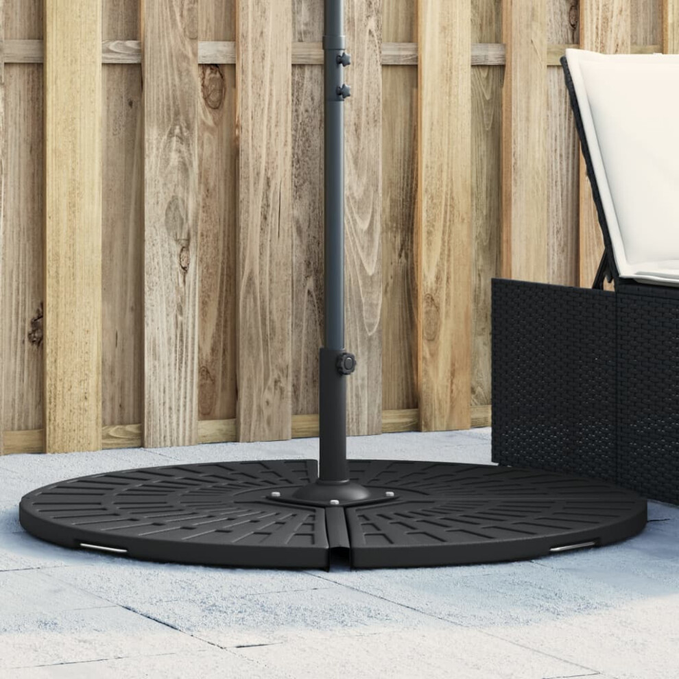 Vidaxl Parasol Base Weight With Handle For Cross Stand Parasols 14 Kg