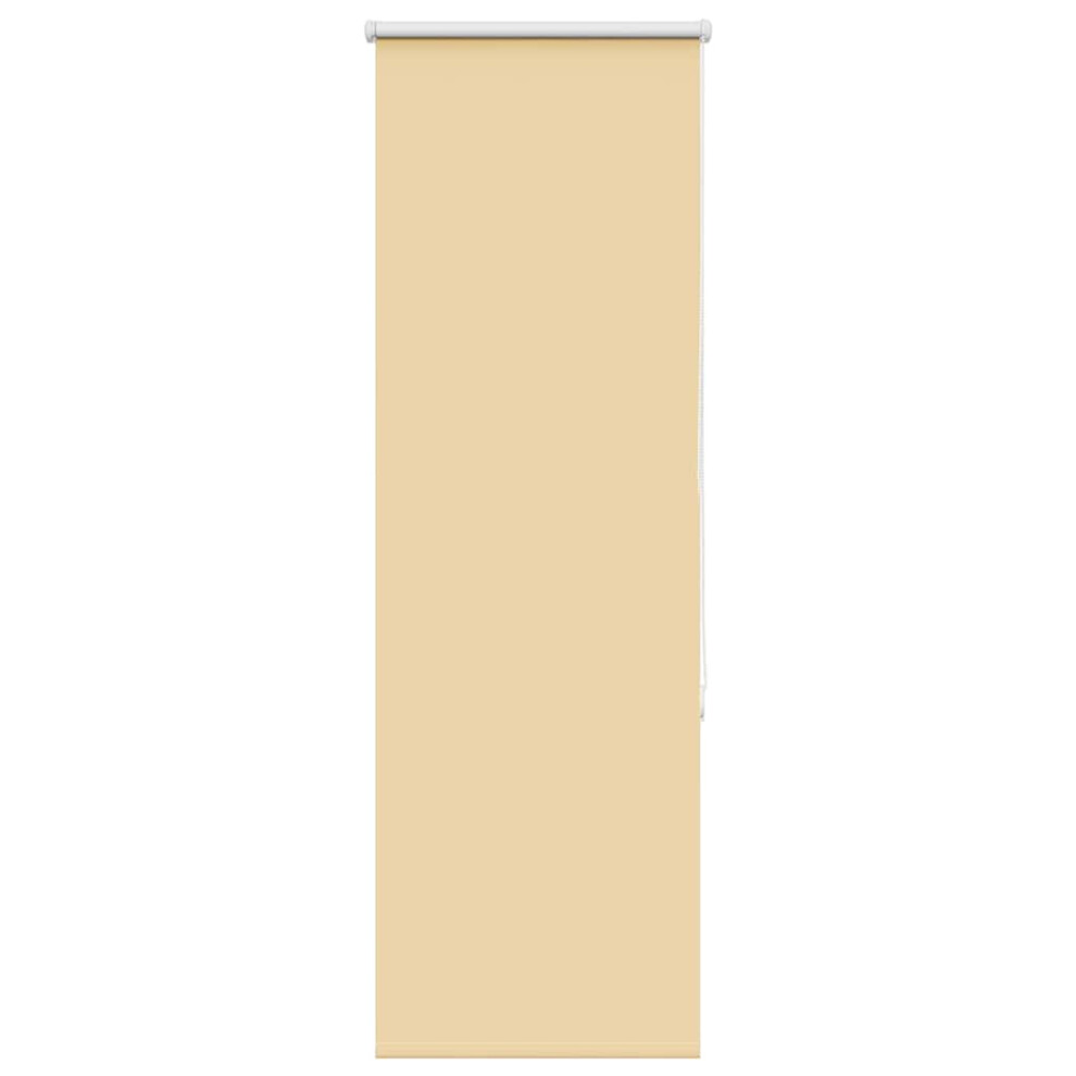 Vidaxl Roller Blind Blackout Beige 55X130 Cm Fabric Width 50.7 Cm Polyester