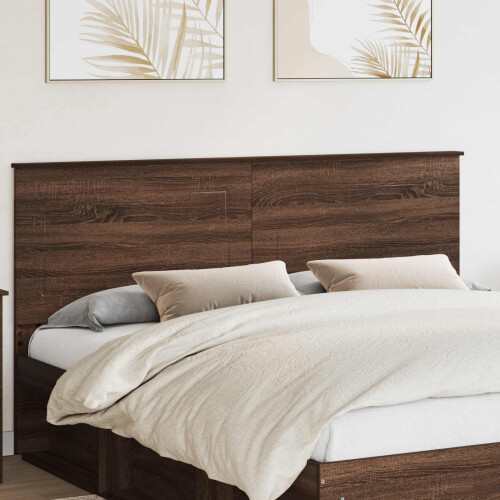 VidaXL vidaXL Headboard Brown Oak 100 cm Engineered Wood