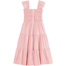 Vestido de Verano Elegante para Niñas con Mangas Abullonadas 11-12 años 160 cm — vestido fiesta niña, ropa juvenil 160