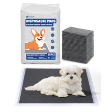 Absorbent Hygienic Pads Charcoal Mats for Dog and Cat Training Potty 45x60 cm 30 pcs — dog hygiene pads, cat pads, absorbent training mats 45x60