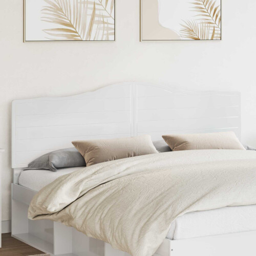 VidaXL vidaXL Headboard Gloss White Engineered wood