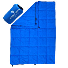 NORTH ELEMENTS Coperta da Campeggio Pieghevole Impermeabile 200x140 cm Blu — telo da picnic, attrezzatura campeggio
