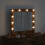 VidaXL vidaXL Vanity Mirror Rectangular Smoked Oak 60 x 55 x 18 cm 3