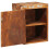VidaXL vidaXL Bedside Table Brown 35 x 33 x 48 cm Solid Reclaim wood 3