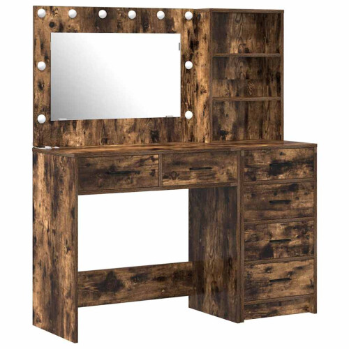 VidaXL vidaXL Dressing Table Brown 78.5 x 41 x 135 cm Engineered wood 1