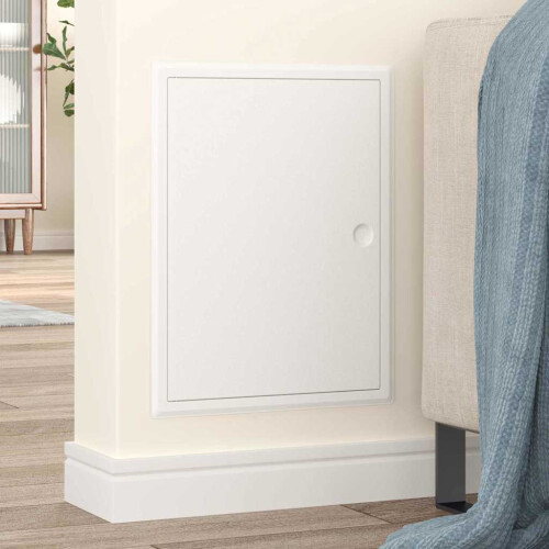VidaXL vidaXL Access Panel White 43 x 33 x 3 cm Steel 2