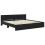 VidaXL vidaXL Bed Frame with Headboard Black Oak 180 x 200 cm Engineered Wood 4