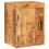 VidaXL vidaXL Bedside Table Brown 35 x 33 x 48 cm Solid Mango Wood 3