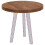 VidaXL vidaXL Table Top Light Brown Ø 60 x 4 cm Solid Oak Wood 5