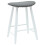 VidaXL vidaXL Dining Chairs 2 pcs White 46 x 37 x 63 cm Solid Rubber Wood 2