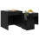VidaXL vidaXL Coffee Table 3 pcs Black Oak Engineered Wood 2