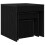 VidaXL vidaXL Coffee Table 3 pcs Black Oak Engineered Wood 4