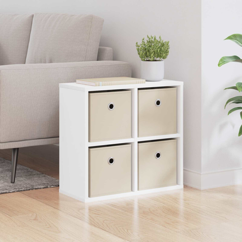 Vidaxl Sideboard With Drawer 49.5 X 22 X 47 Cm White