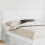 VidaXL vidaXL Headboard White Engineered wood 1