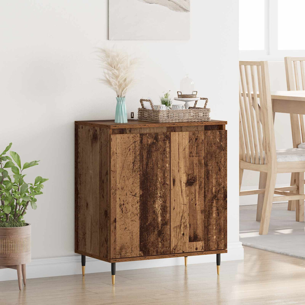 Vidaxl Sideboard Old Wood 60 X 35 X 70 Cm Engineered Wood