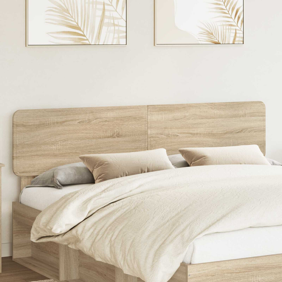 Vidaxl Headboard Sonoma Oak Engineered Wood