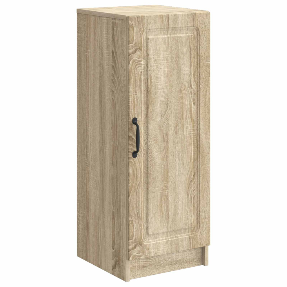 Vidaxl Sideboard Sonoma Oak 33 X 34.5 X 87 Cm Engineered Wood
