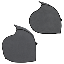 KCT 2 Pack Motorcycle Tyre Covers 17" Overskin Tire Warmers Insulated Blankets for Bike Tires