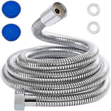 Heilwiy Extra Long Stainless Steel Shower Hose - 3m Replacement Pipe for Showers