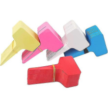 (500 pieces, Colorful) 300 Pcs T-type Plant Labels Plant Plug For Labeling Garden Labels 6*10cm(yu-1) U
