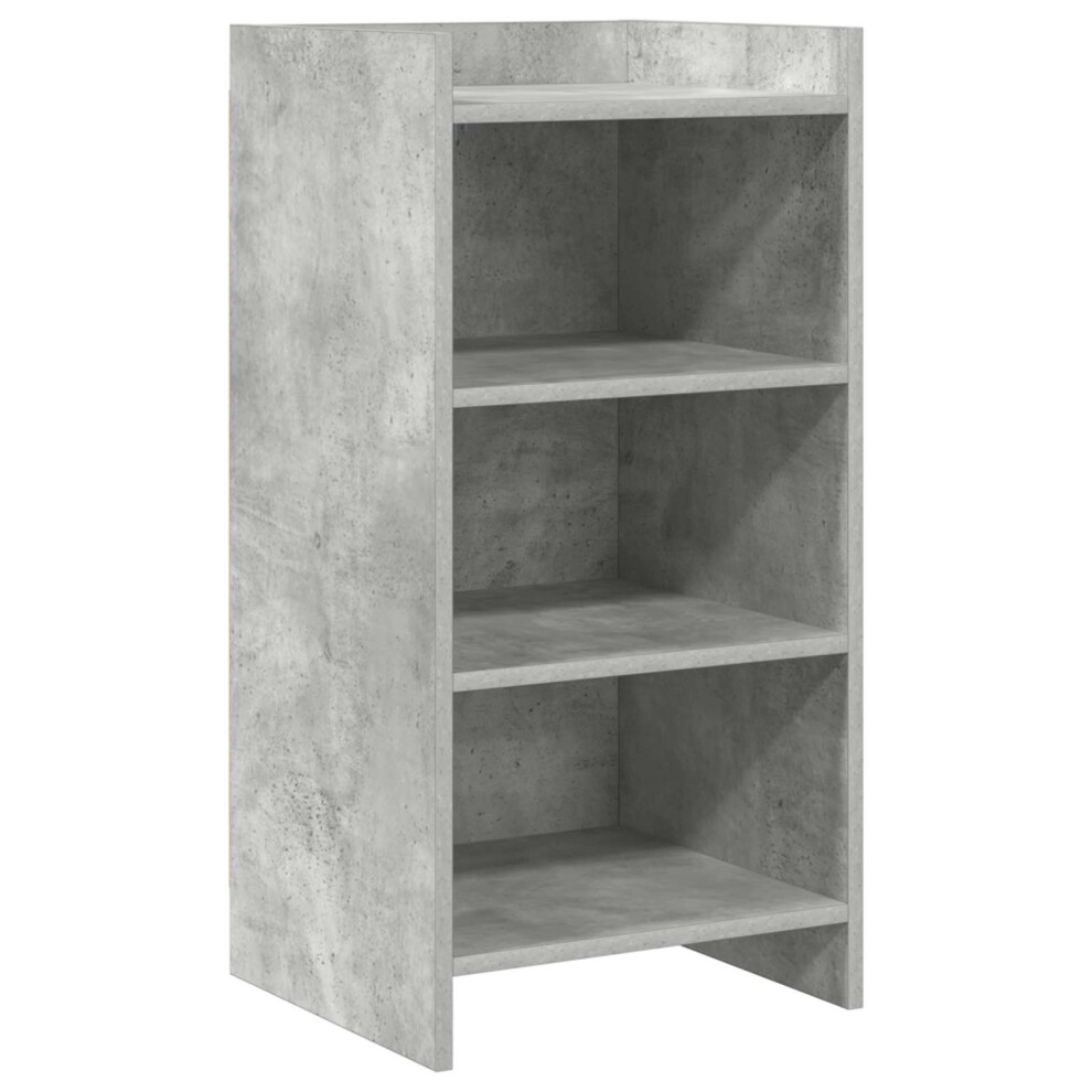 Vidaxl Sideboard Concrete 40 X 36 X 80 Cm Engineered Wood Grey