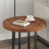 VidaXL vidaXL Table Top Light Brown Ø 60 x 4 cm Solid Oak Wood 3