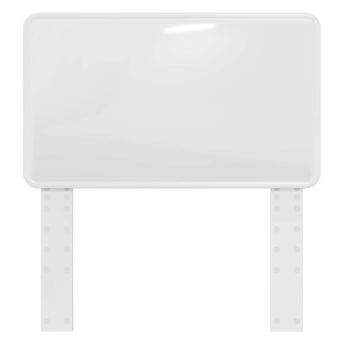 VidaXL vidaXL Headboard Gloss White Engineered wood 2