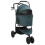 VidaXL vidaXL Folding Pet Stroller Green 78 x 54 x 101 cm Polyester 2
