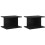 VidaXL vidaXL Bedside Table 2 pcs Black Oak 40 x 30 x 25 cm Engineered Wood 2