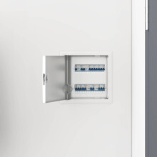 vidaXL Access Panel 2 pcs White 23 x 23 x 3 cm Steel